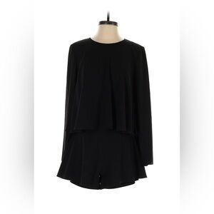 the fifth label open-back romper // size large // black